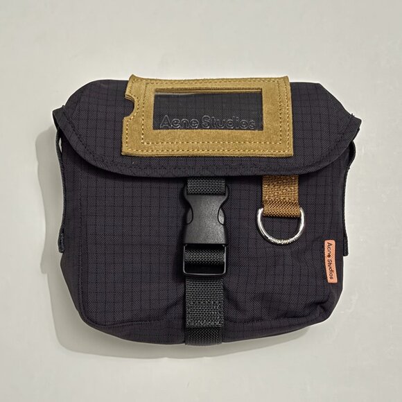 Acne Studios Mini Nylon messenger bag [Color(s): Black] - Picture 1 of 9